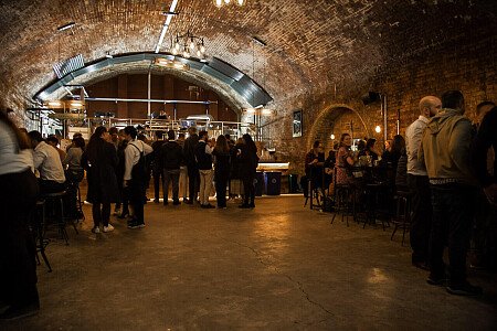 Red brick tunnel bar -London- filming photoshoot location-14