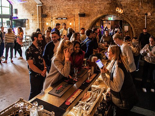 Red brick tunnel bar -London- filming photoshoot location-15