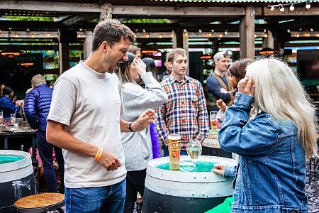 Red brick tunnel bar -London- filming photoshoot location-18