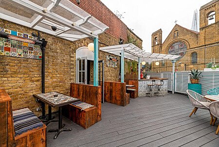 Curved ceiling theatre -London- filming photoshoot location-27