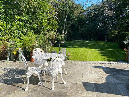 Colourful flowerbeds- London -  filming photoshoot location-26