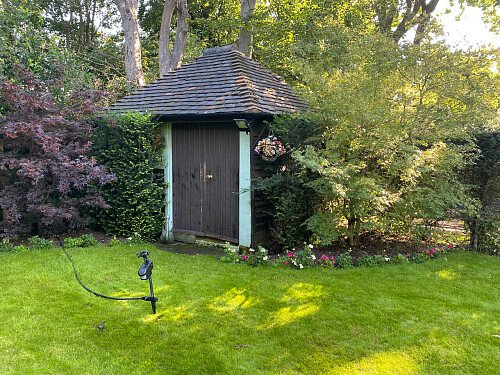 Colourful flowerbeds- London -  filming photoshoot location-29