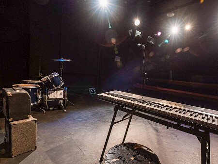 Intimate and cosy theatre- London-  filming photoshoot location-04