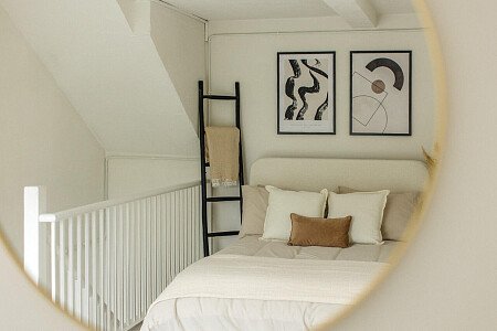 Crisp white, abstract furtniture  - Filming Photoshoot Locations-02