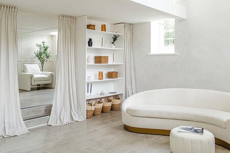 Crisp white, abstract furtniture  - Filming Photoshoot Locations-01