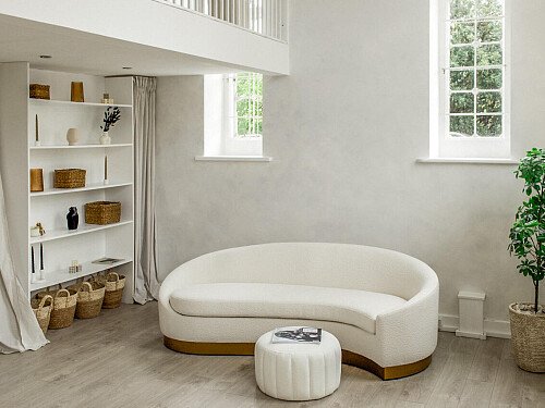 Crisp white, abstract furtniture  - Filming Photoshoot Locations-05