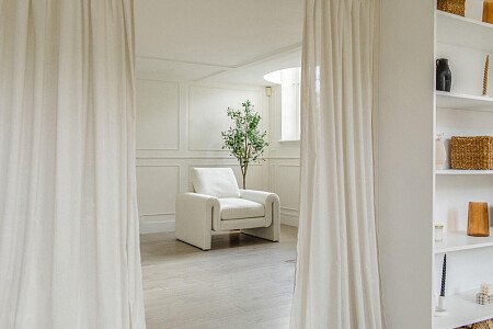 Crisp white, abstract furtniture  - Filming Photoshoot Locations-11