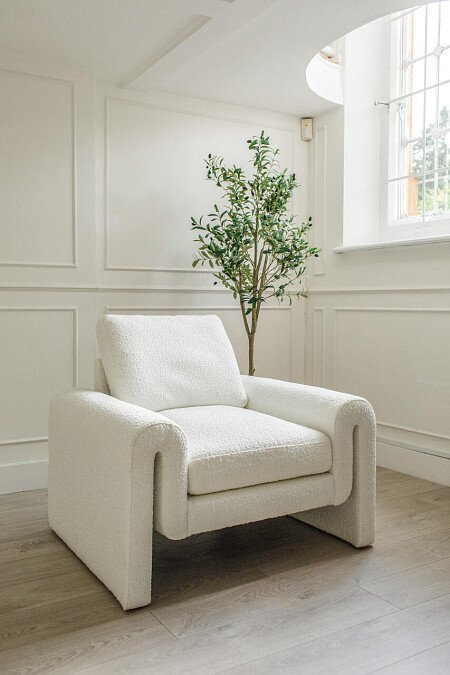 Crisp white, abstract furtniture  - Filming Photoshoot Locations-13