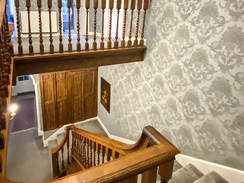 Dramatic staircase- Yorkshire-  filming photoshoot location-16