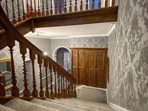 Dramatic staircase- Yorkshire-  filming photoshoot location-17