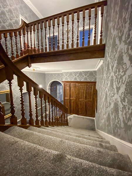 Dramatic staircase- Yorkshire-  filming photoshoot location-17