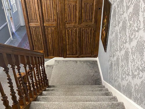 Dramatic staircase- Yorkshire-  filming photoshoot location-18