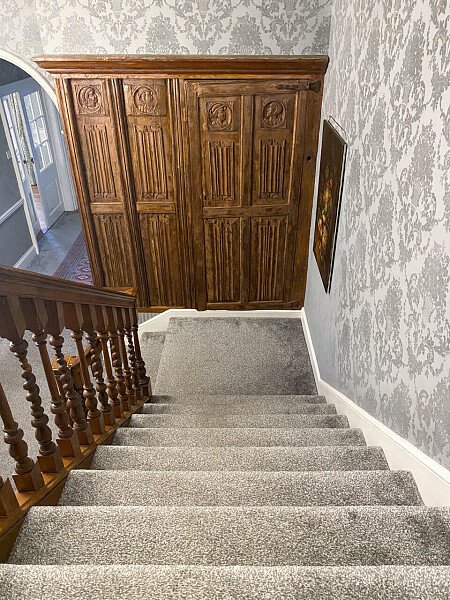 Dramatic staircase- Yorkshire-  filming photoshoot location-18