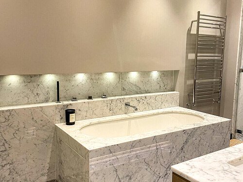 Marble bathroom - London-  filming photoshoot location-21