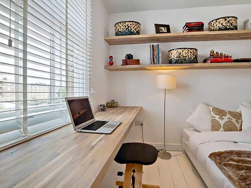 Exposed red brick feature wall-London- filming photoshoot location-22