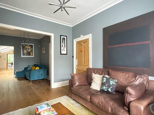 Large kitchen with skylights- SE13- filming photoshoot location-12