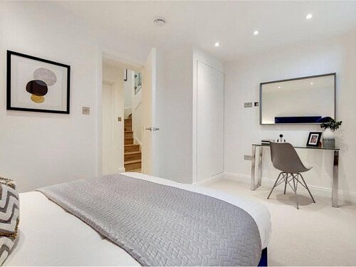 White loft apartment  -  filming photoshoot location-11