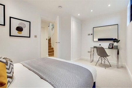 White loft apartment  -  filming photoshoot location-11