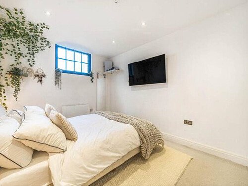 White loft apartment  -  filming photoshoot location-17