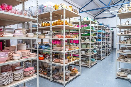 White minimal decor Shoot kitchen  - Filming Locations Locations Direct -10