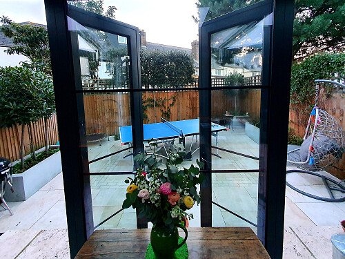 Kitchen Doors to Garden