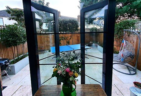 Kitchen Doors to Garden