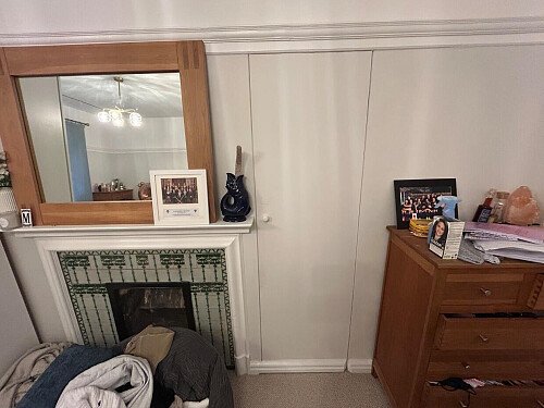 Large Bedroom Secret Bathroom