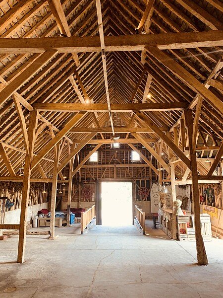 Lower Austin Lodge Barn interior2