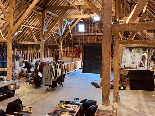 Lower Austin Lodge Barn interior3