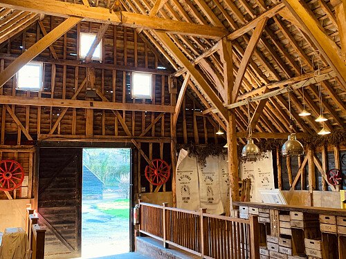 Lower Austin Lodge Barn interior4