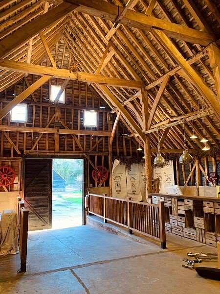 Lower Austin Lodge Barn interior4