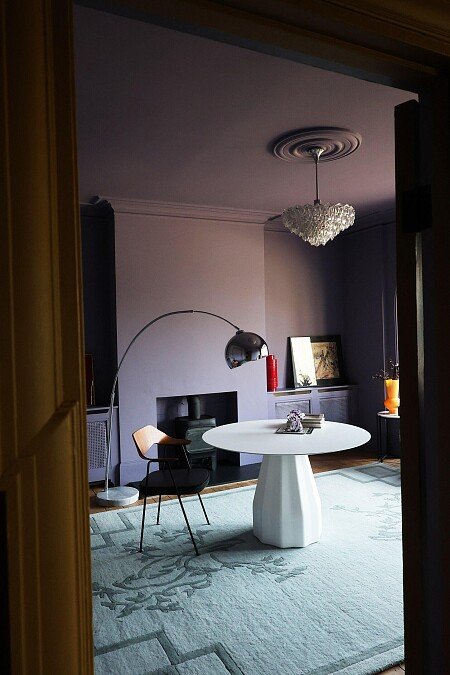 03 Front room Purple walls