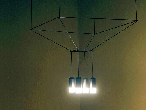 04 Staircase - Colour detail and Vibia light