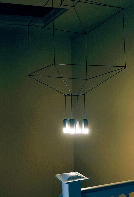 04 Staircase - Colour detail and Vibia light