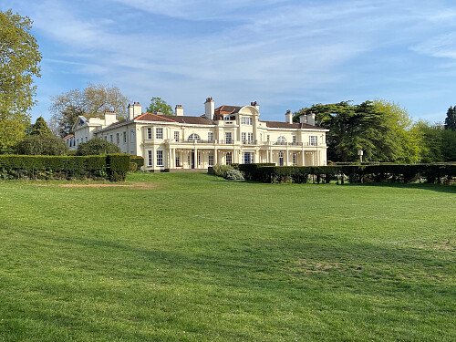 West facade from dip lo