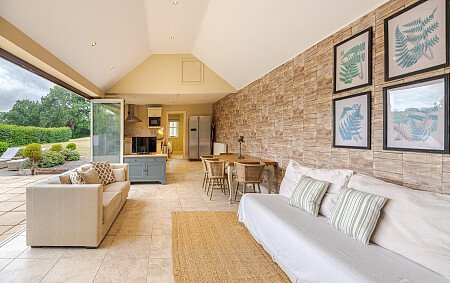 Location Creation: Alfold House: Pool house