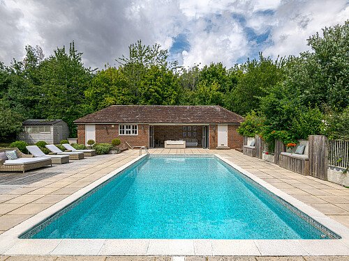 Location Creation: Alfold House: Swimming pool