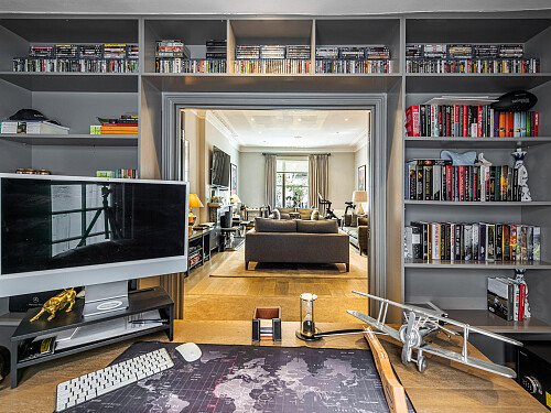 Location Creation: Cranley Place SW7: Desk into sitting room