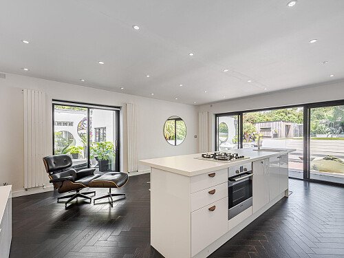 Location Creation: Hove House: Kitchen island