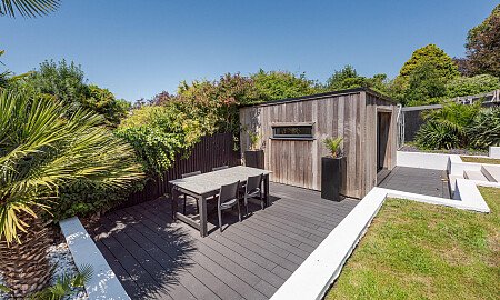 Location Creation: Hove House: Outhouse and seating