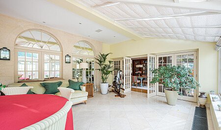 Location Creation: Binfield Court: conservatory