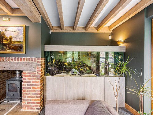 Location Creation:Essex barn:fish tank