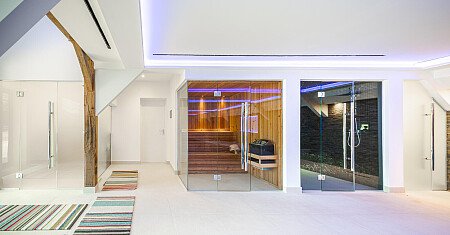 Location Creation:Essex barn:Steam and Sauna