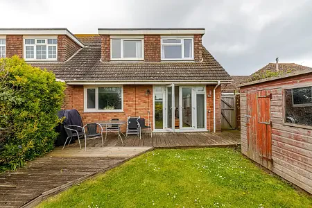 House view from back garden