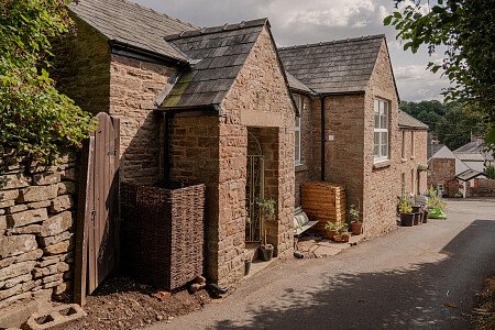 Victorian house, single track lane, forest of dean, country lane, stone house
