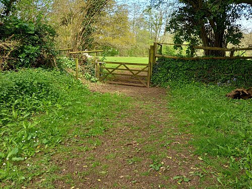 Route to Back Paddock