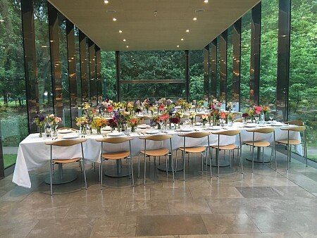 Whitworth Art Gallery - Cafe (side shot formal dining)