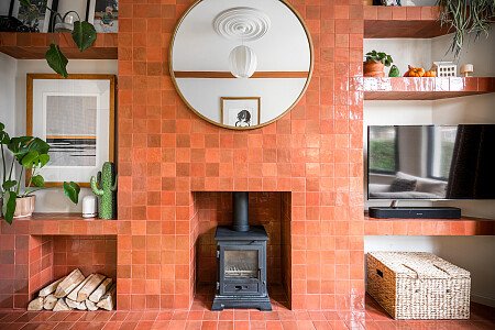 Location Creation:Northbrook N22:Lounge fireplace