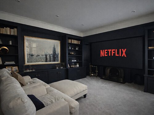 Study and cinema room 1