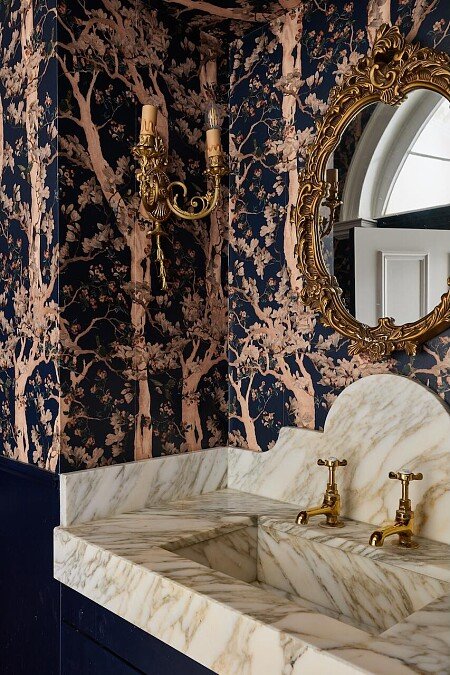 downstairs loo  inside sink x